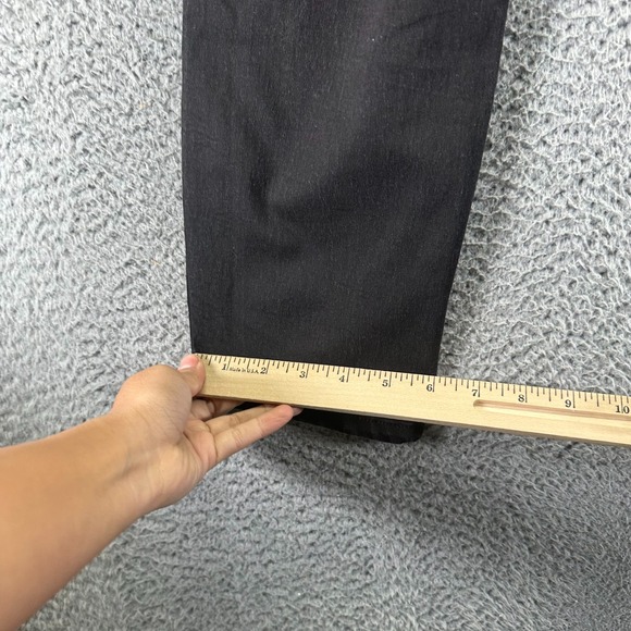 Calvin Klein Jeans Women 14 Black Cotton Denim Skinny Leg Curvy Stretch Workwear - Picture 10 of 11